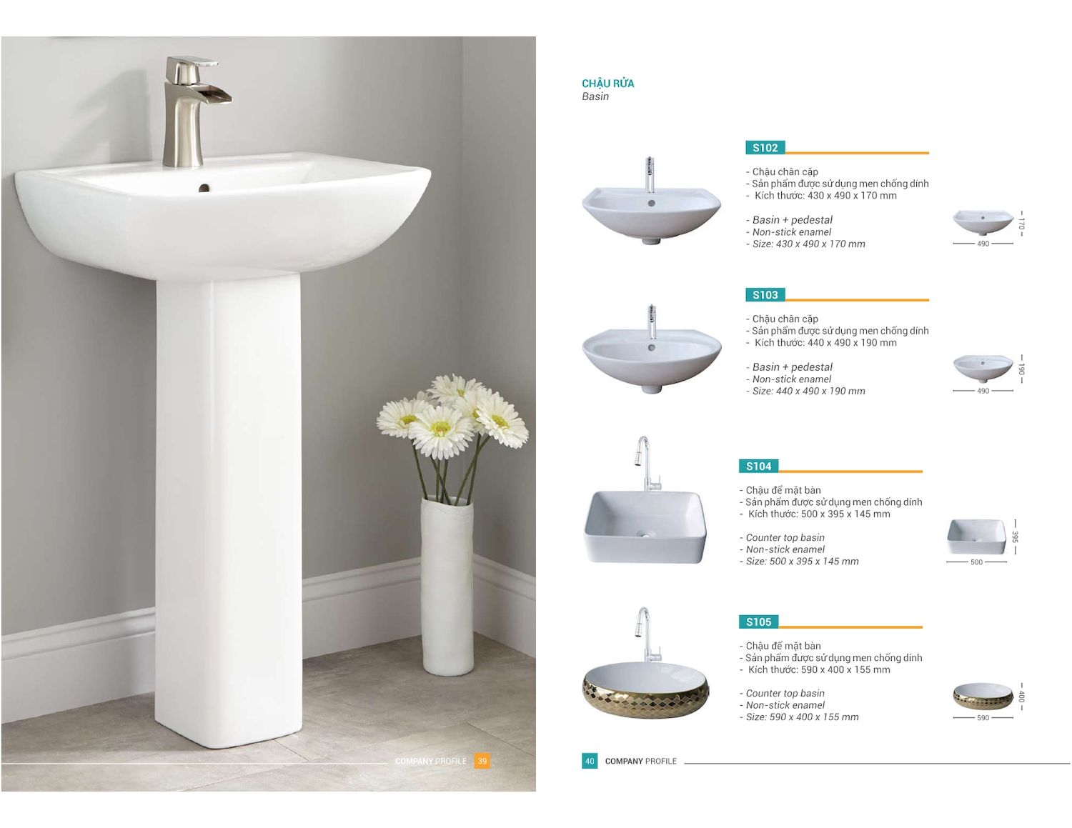 Bồn cầu Lavabo SITON Catalogue và Bảng giá mới nhất /Page 20
